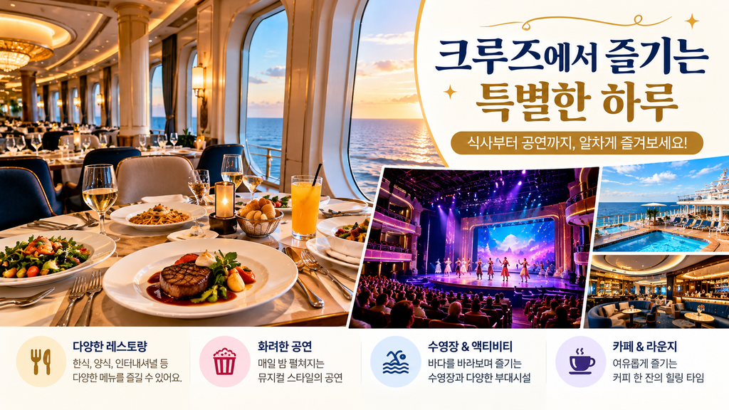 싱가포르 디즈니 크루즈에서 즐기는 특별한 하루