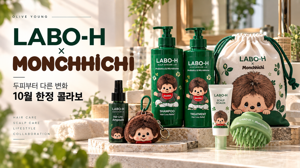 2026 올리브영 10월 콜라보 라보에이치 몬치치 한정 굿즈 기획