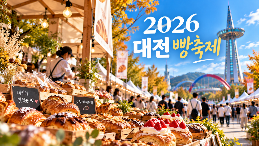 2026 대전 빵축제 대전 지역 베이커리 빵집 행사장